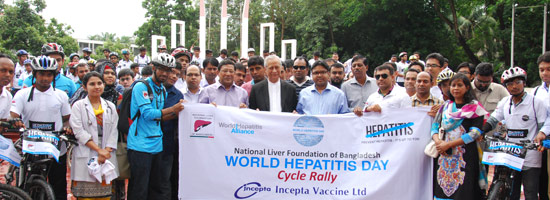 Incepta Vaccine Ltd. observed World Hepatitis Day